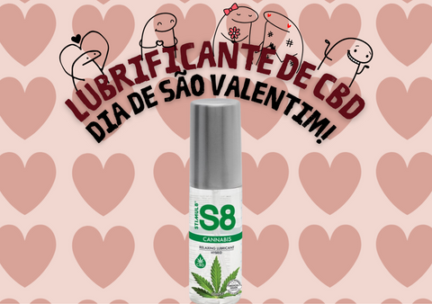 Descobre o Prazer com o Lubrificante de CBD neste Dia de São Valentim!