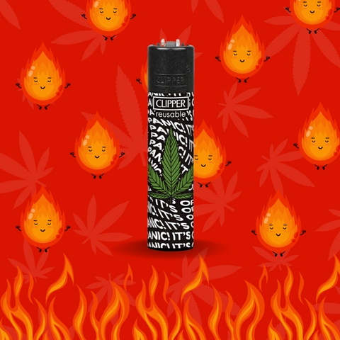 Isqueiro Clipper Weed Time