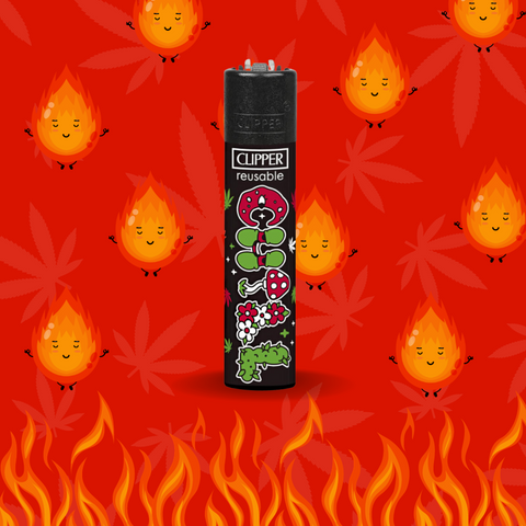 Isqueiro Clipper Weed Time