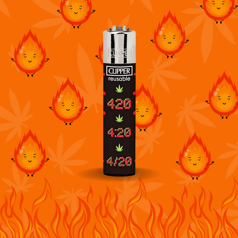 Isqueiro Clipper Weed Time