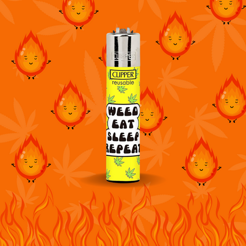 Isqueiro Clipper Weed Trick