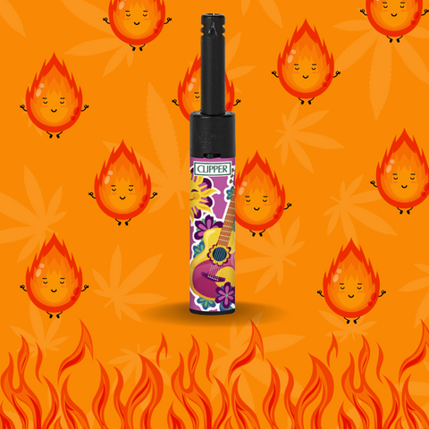 Isqueiro Tocha Clipper Hippie Love