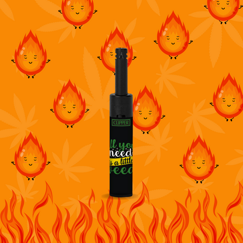 Isqueiro Tocha Clipper Little Weed