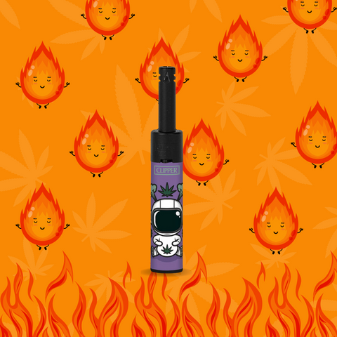 Isqueiro Tocha Clipper Little Weed