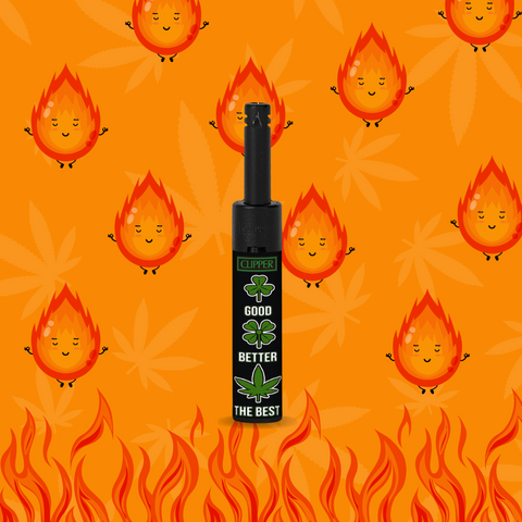 Isqueiro Tocha Clipper Little Weed