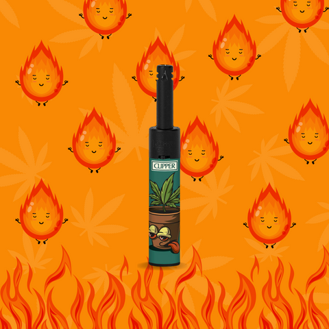 Isqueiro Tocha Clipper Little Weed