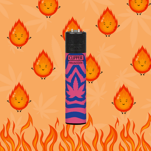 Encendedor de marihuana Mini Clipper Illusion