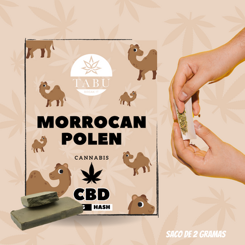 Haxixe de CBD Super Polen