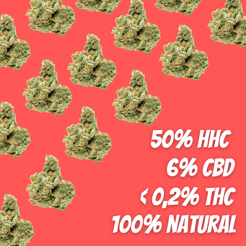 Flor de HHC Strawberry 50%