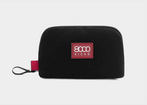 Bolsa de accesorios y tecnología en cáñamo negro