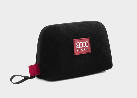 Bolsa de accesorios y tecnología en cáñamo negro