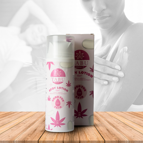 Creme de Corpo Tabu CBD 298mg MSM & Extrato de Flor Arnica Montana 150ml