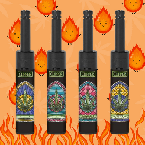 Isqueiro Tocha Clipper Scared Weed