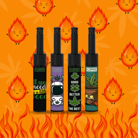 Isqueiro Tocha Clipper Little Weed