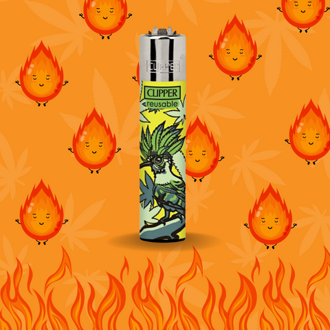 Isqueiro Clipper Animal Weeds