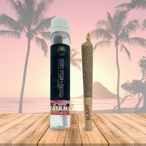 Cigarrillo enrollado - Pre-roll CBD Hawaiian Haze, 1.2 g