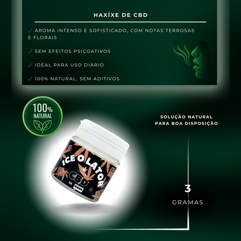 Haxíxe de CBD Ice O Lator, 3g