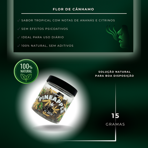 Pineapple CBD Flower 15 Grams