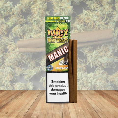 Blunt de Cânhamo Manic Juicy Jay’s Hemp