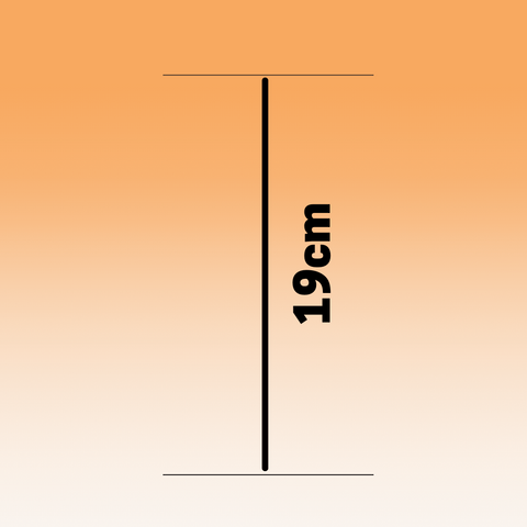 Isqueiro Tubo Clipper Gradiente, 19 cm