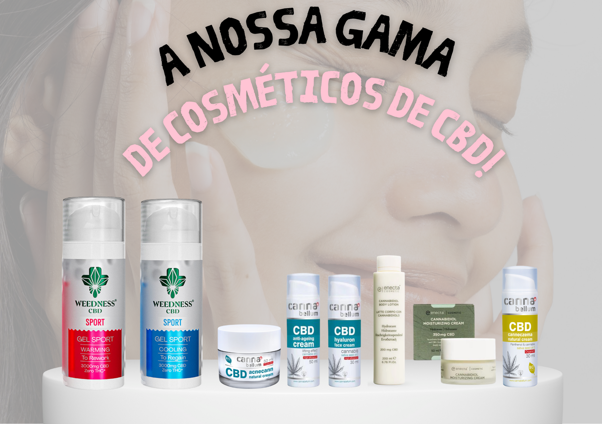 Descobre a Beleza Natural com a Gama de Cosméticos de CBD da TABU Imagem