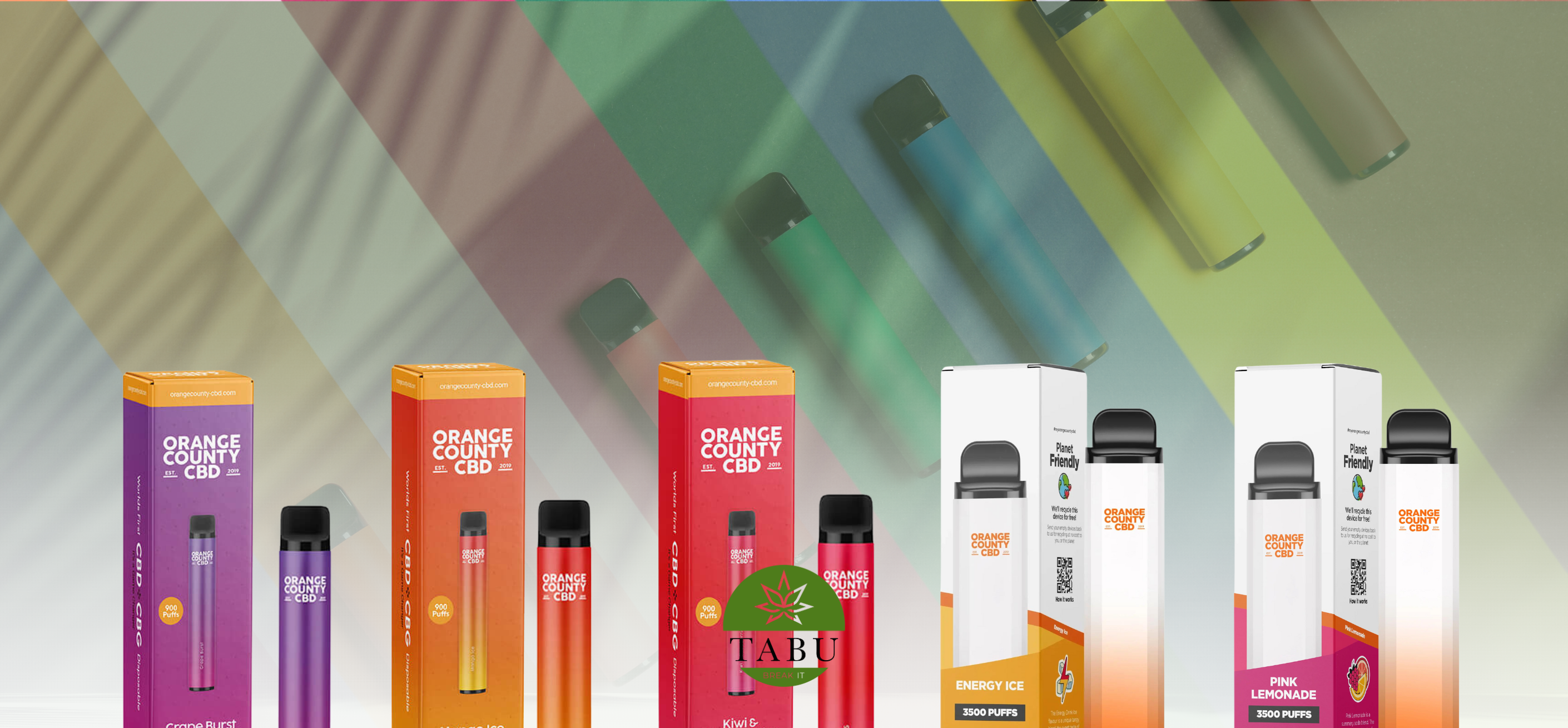 Vapes de CBD e CBG Imagem