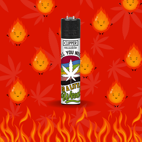Weed Time Clipper Lighter