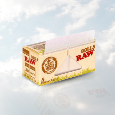 Raw Organic Hemp Rolling Papers 5 Meters