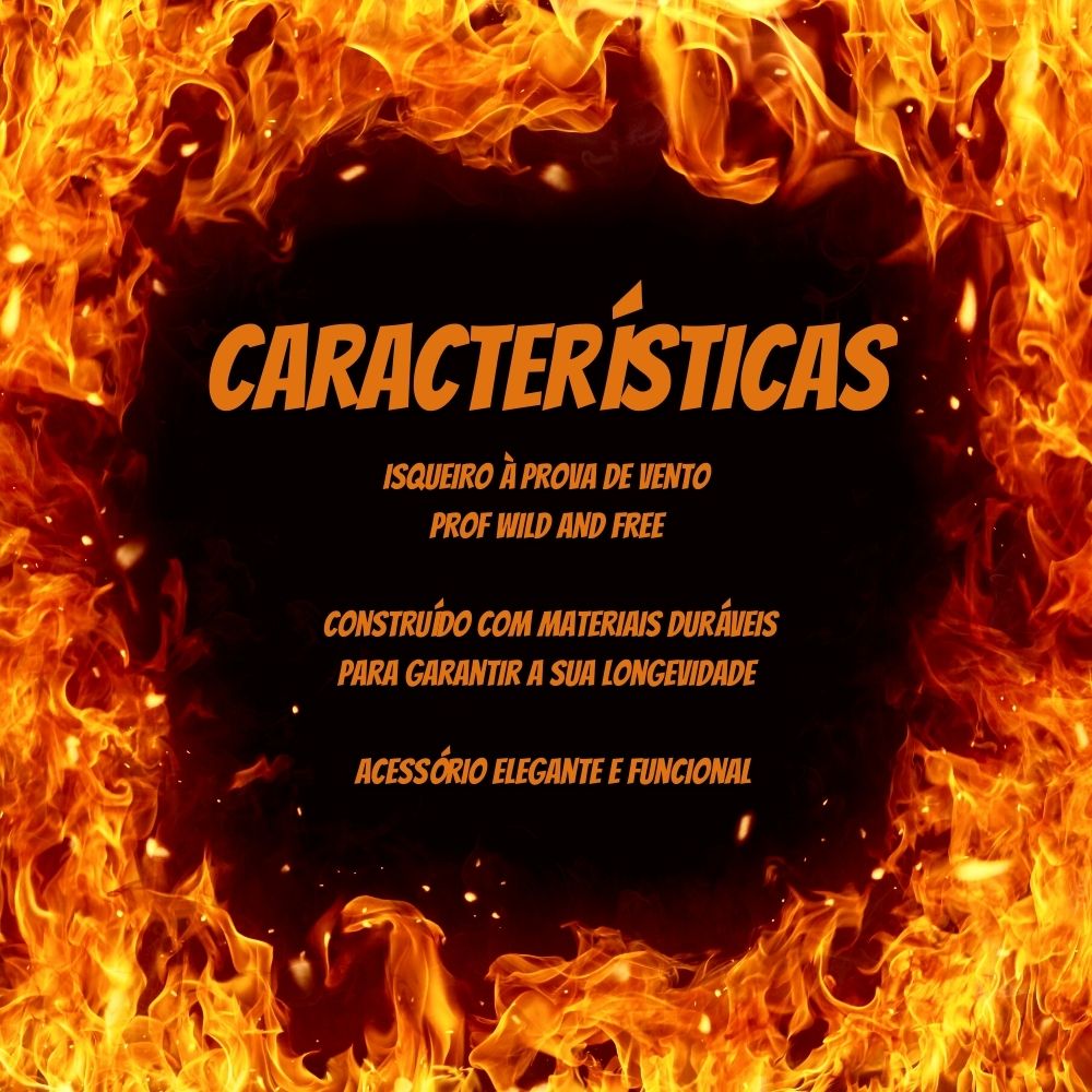 Encendedor a prueba de viento Prof Wild and Free