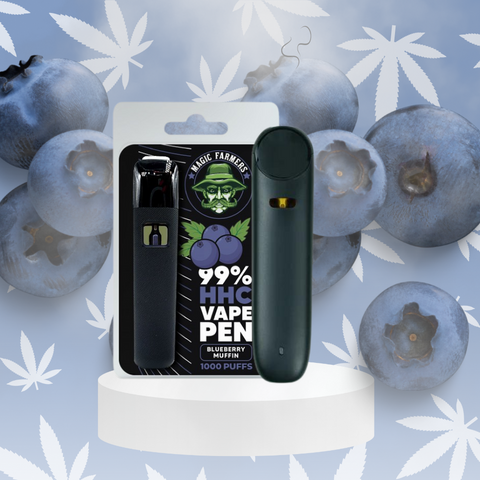 HHC 99% Blueberry Vape, pluma desechable 2ml