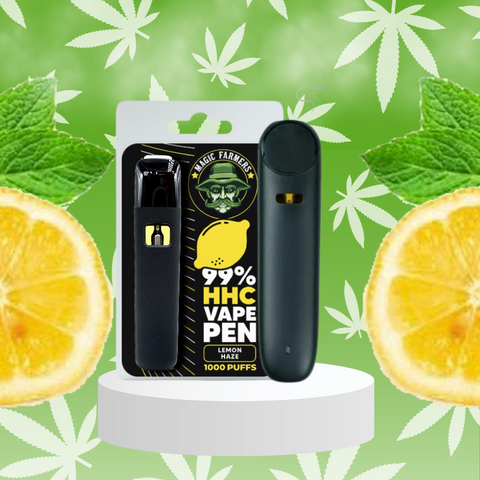 Vape de HHC 99% Lemon Haze, Caneta Descartável 2ml