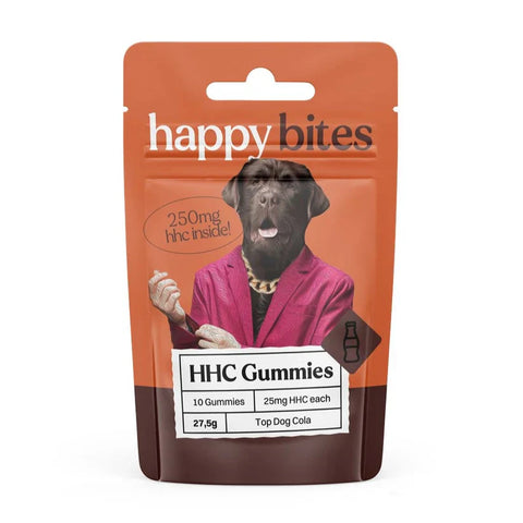 HHC Gummies, Top Dog Cola Flavor 250mg