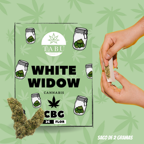 CBG White Widow flower