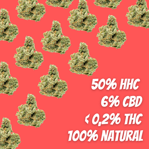 HHC Strawberry Flower 50%