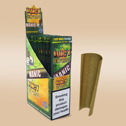 Blunt de Cânhamo Manic Juicy Jay’s Hemp