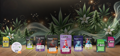 Edibles de CBD e HHC