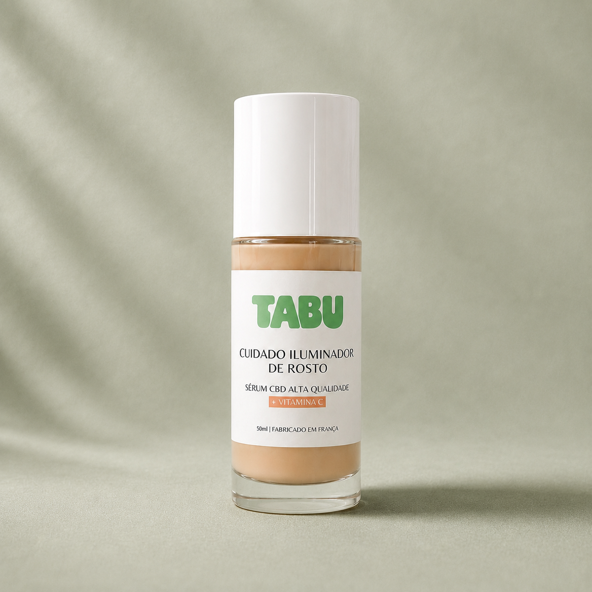 Cuidado facial iluminador CBD 10%
