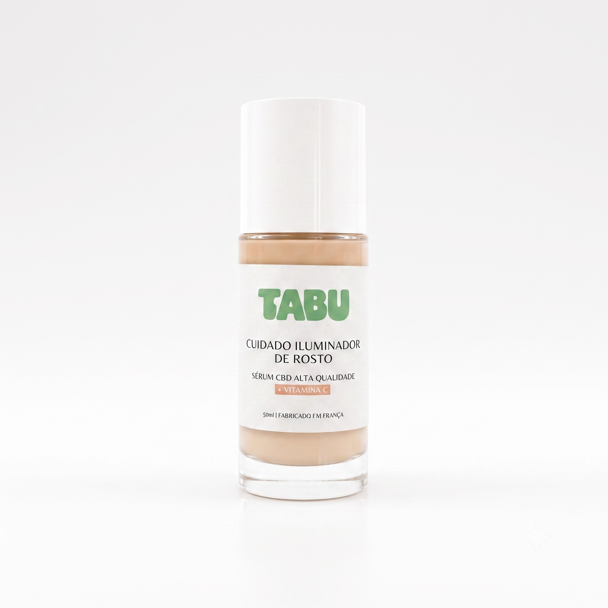 Cuidado facial iluminador CBD 10%