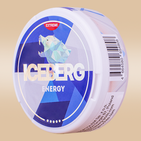 Sacos de Nicotina Iceberg Energy, 50mg