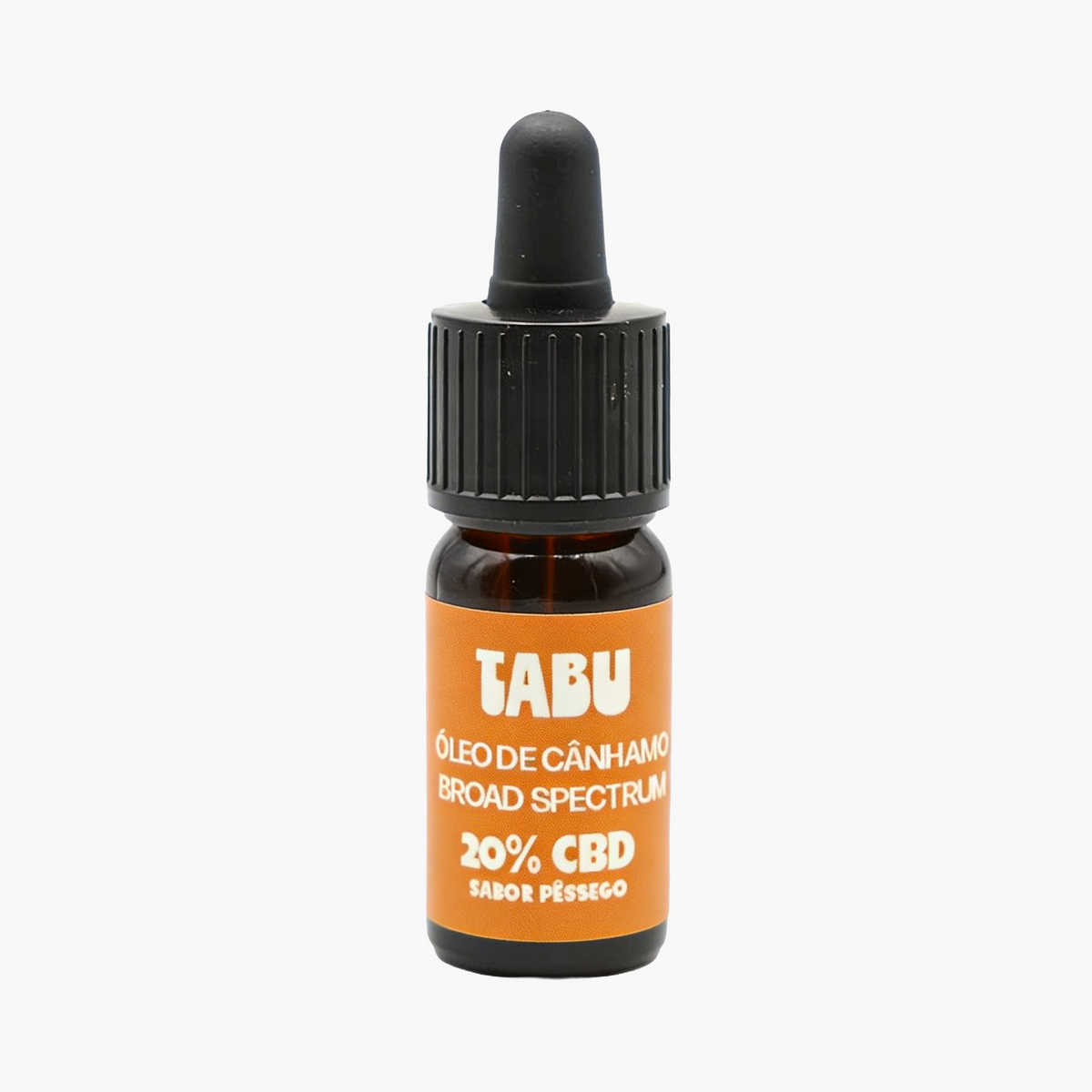 Óleo de cânhamo Broad Spectrum 20% CBD - Sabor pêssego