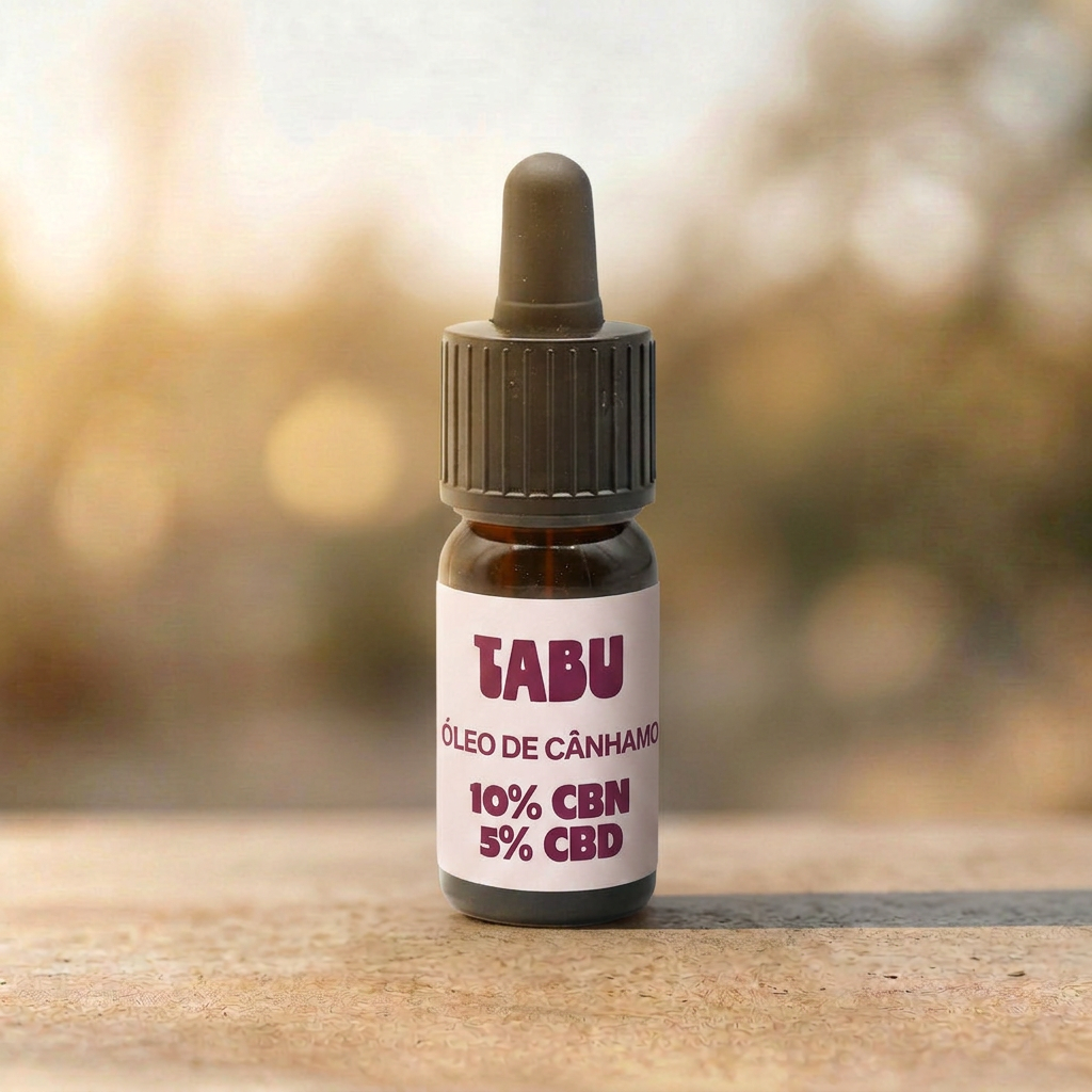 Óleo de cânhamo 10% CBN 5% CBD