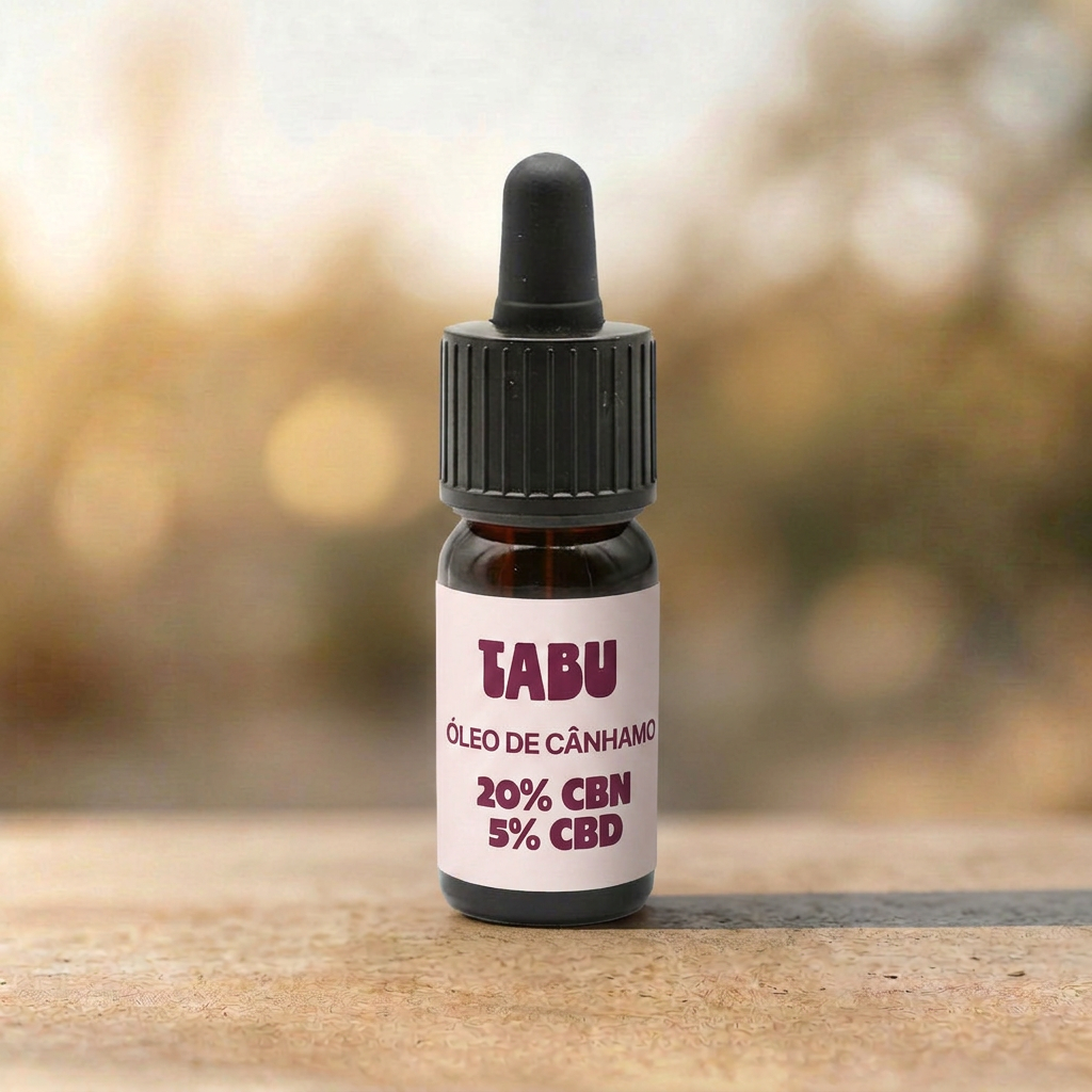Óleo de cânhamo 20% CBN 5% CBD