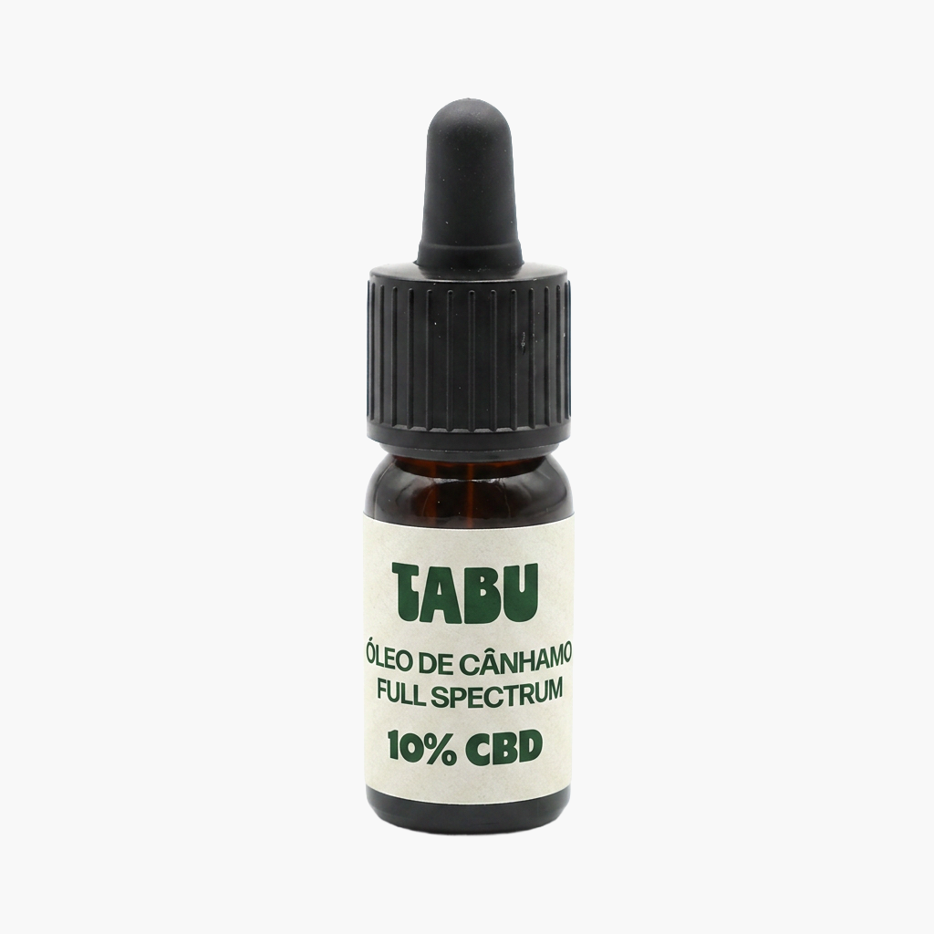 Óleo de cânhamo full spectrum 10% CBD