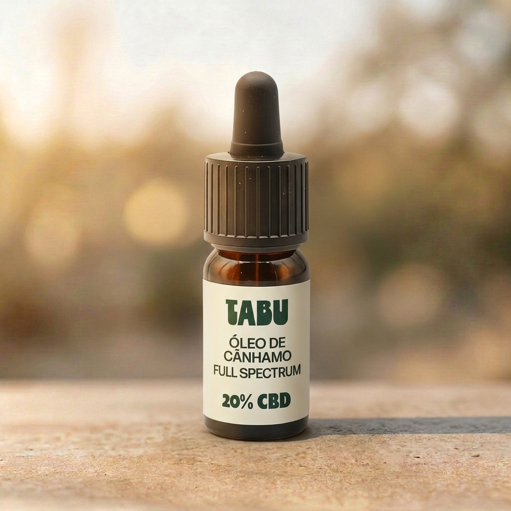 Óleo de cânhamo full spectrum 20% CBD