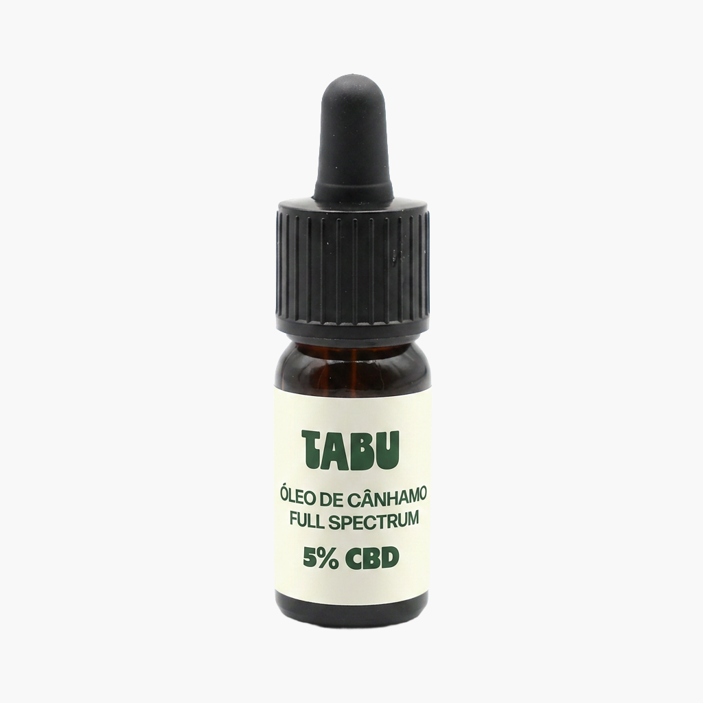 Óleo de cânhamo full spectrum 5% CBD