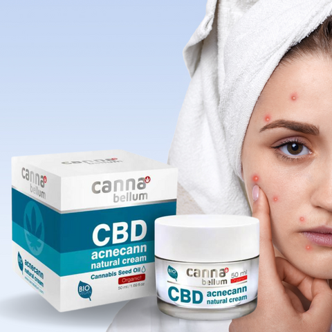 Creme Facial CBD para Acne Cannabellum 50ml