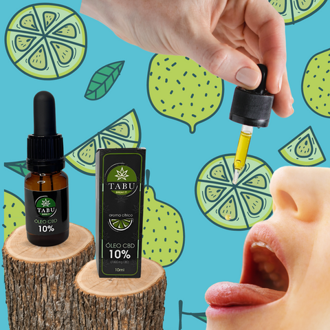 Aceite CBD 10% Sabor Limón