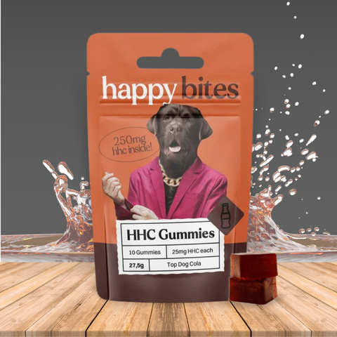 HHC Gummies, Top Dog Cola Flavor 250mg