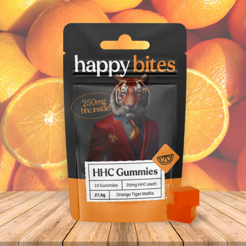 HHC Gummies, Orange Flavor 250mg