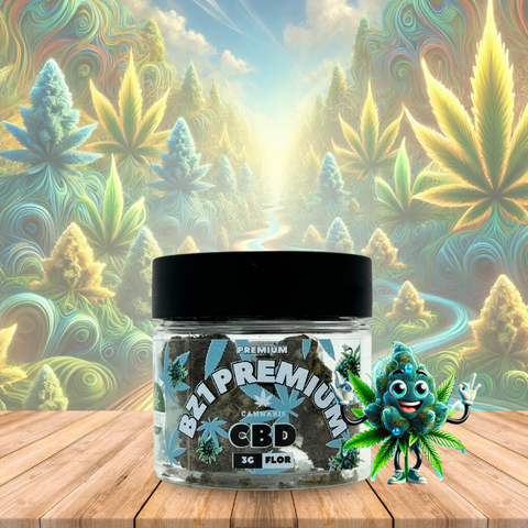 Flor de CBD premium BZ1, 3 g